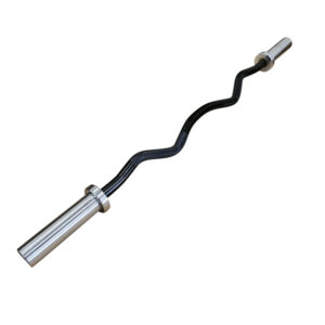 Olympisk curlstang med låser