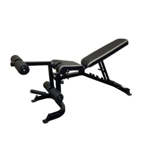 Treningsbenk med leg extension/curl