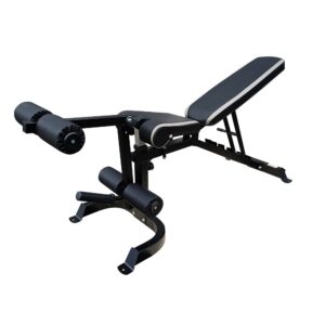Treningsbenk med leg extension/curl