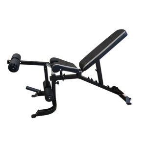 Treningsbenk med leg extension/curl